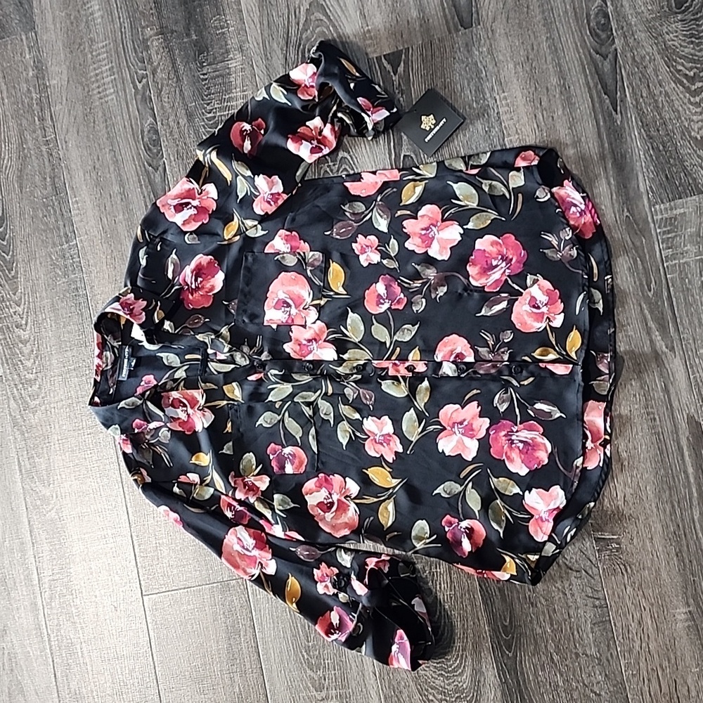 Fortune + Ivy "Christelle" floral Blouse